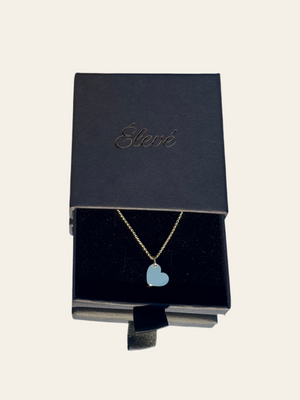 Herz Anhänger - 925 Sterling Silber vergoldet