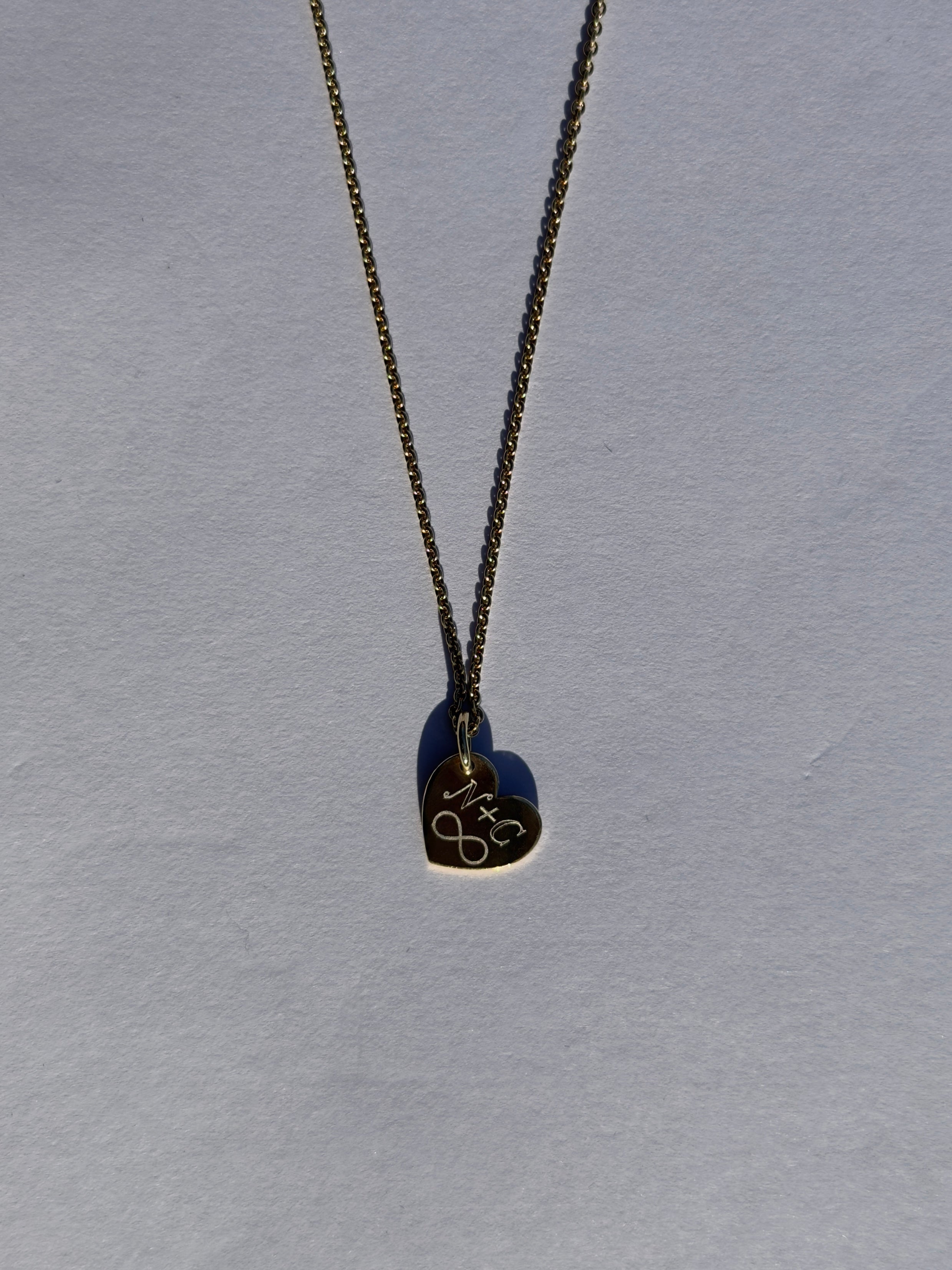 Herz Anhänger - 925 Sterling Silber vergoldet