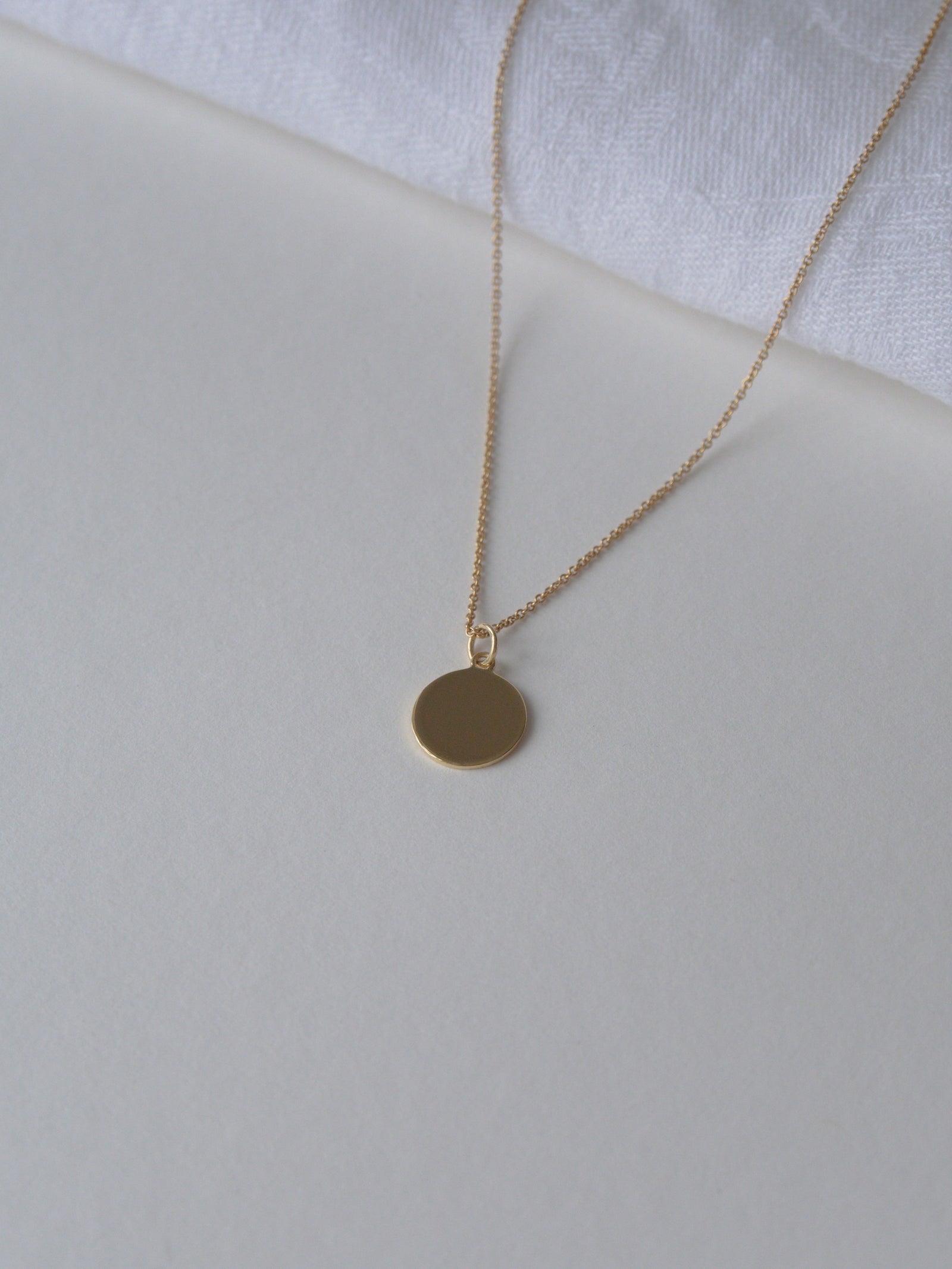 Coin Kette - Gold (925 Sterling,vergoldet)